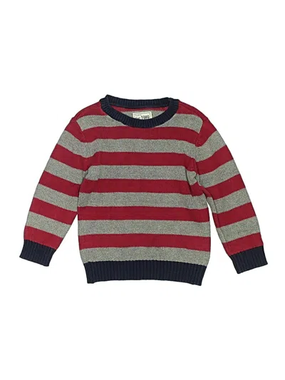 Pre-owned The Childrens Place Kids' Pullover Sweater In Red