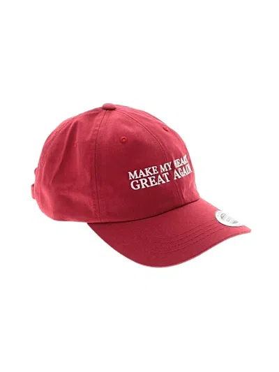 Pre-owned The Classic Baseball Cap In Red