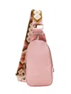 The Classy Cloth Sarah Shoulder Sling Bag In Blush In Gold