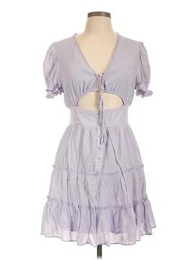 Pre-owned The Clothing Company Casual Dress In Purple