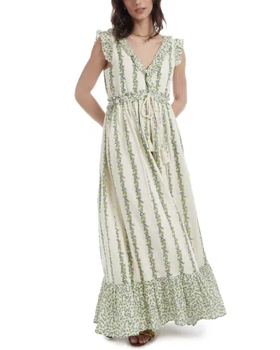 The Coast Anne Midi Dress In Green