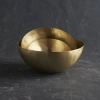 The Collective Bowls Assorted Set Of 3 In Brass