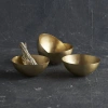 The Collective Bowls Extra Small Set Of 4 In Brass