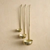 The Collective Forge Brass Ladles Assorted In Brass