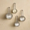The Collective Forge Pewter Measuring Scoops In Pewter
