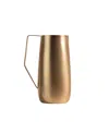The Collective Home Artisan Brass Pitcher In Gold