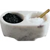 The Collective Home Cova Salt And Pepper Cellar Set In Beige
