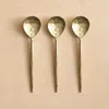 The Collective Home Forge Brass Small Spoons