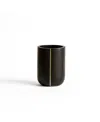 The Collective Home Mondrian Tall Canister In Brown
