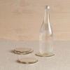 The Collective Home Stinson Antique Brass Coasters