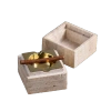 The Collective Home Travette Cube Ashtray In Sand