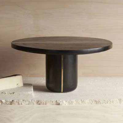 The Collective Large Pedestal In Ebony