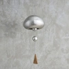 The Collective Nickel Hanging Bell Domed In Nickel