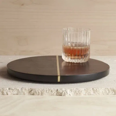 The Collective Small Serving Tray In Ebony