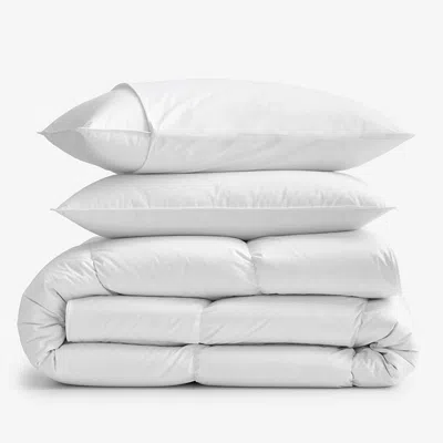 The Company Store 5-piece Down Alternative Comforter & Best Down Alternative Pillow Bundle