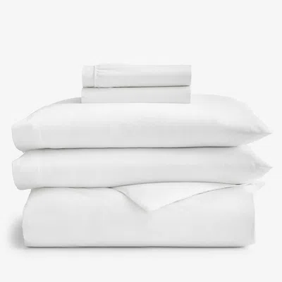 The Company Store 5-piece Supima® Cotton Wrinkle-free Sateen Duvet Cover & Sheeting Bundle