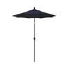 The Company Store 6' Round Outdoor Patio Umbrella, Aluminum With Push Button Tilt In Blue