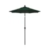 The Company Store 6' Round Outdoor Patio Umbrella, Aluminum With Push Button Tilt In Forest Green