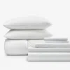 The Company Store 8-piece Percale & Down Bedding Bundle In White