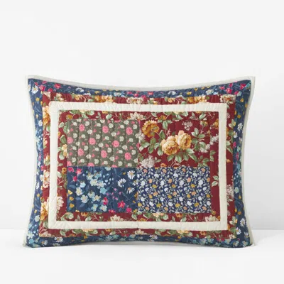 The Company Store Aahana Patchwork Quilted Sham In Multi