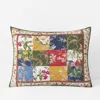The Company Store Aaliyah Patchwork Quilted Sham In Multi