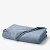 The Company Store Acrylic Fleece Blanket In Blue