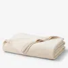 The Company Store Acrylic Fleece Blanket In White