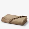 The Company Store Acrylic Fleece Blanket In Yellow