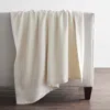 The Company Store Acrylic Fleece Throw Blanket In White