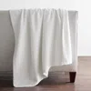 The Company Store Acrylic Fleece Throw Blanket In White
