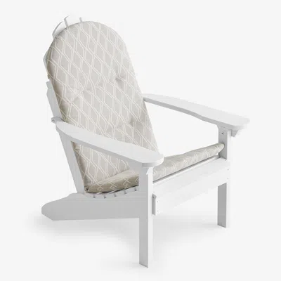 The Company Store Adirondack Chair Cushion In Beige