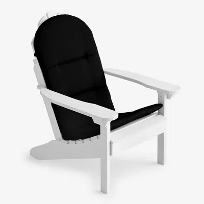 The Company Store Adirondack Chair Cushion In Black