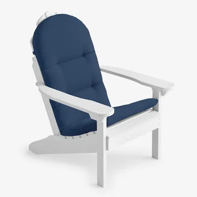 The Company Store Adirondack Chair Cushion In Blue