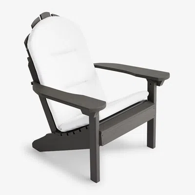 The Company Store Adirondack Chair Cushion In White