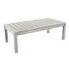 The Company Store Adirondack Coffee Table In Light Gray