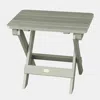 The Company Store Adirondack Folding Side Table In Green