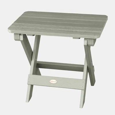 The Company Store Adirondack Folding Side Table In Green
