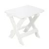The Company Store Adirondack Folding Side Table In White