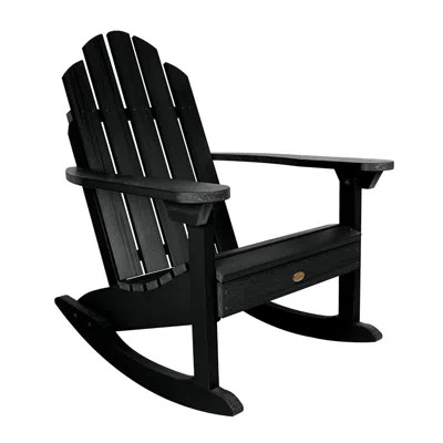 The Company Store Adirondack Rocking Chair In Black