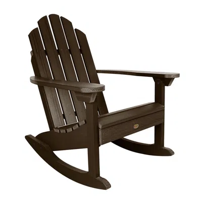 The Company Store Adirondack Rocking Chair In Brown