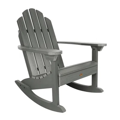 The Company Store Adirondack Rocking Chair In Gray