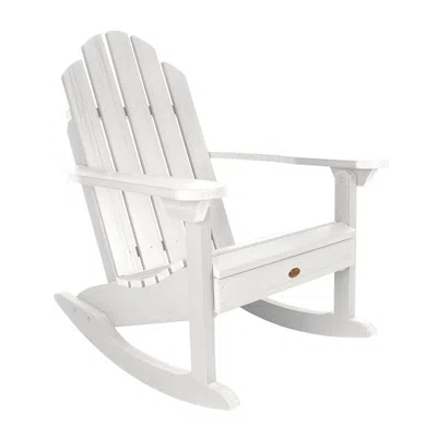 The Company Store Adirondack Rocking Chair In White