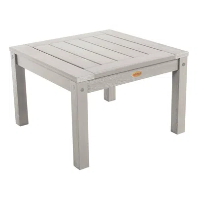 The Company Store Adirondack Side Table In Light Gray