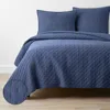 The Company Store Air Layer Quilt In Blue