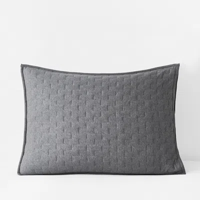 The Company Store Air Layer Sham In Gray