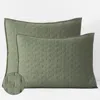 The Company Store Air Layer Sham In Green