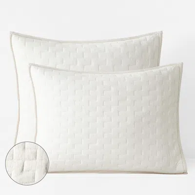 The Company Store Air Layer Sham In Ivory