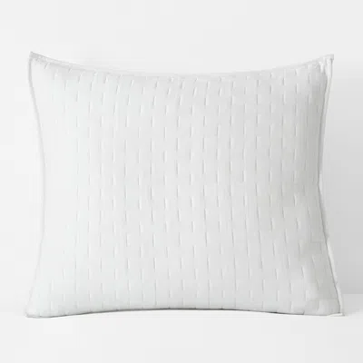 The Company Store Air Layer Sham In White