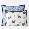 The Company Store Alden Floral Reversible Quilted Sham In Multi