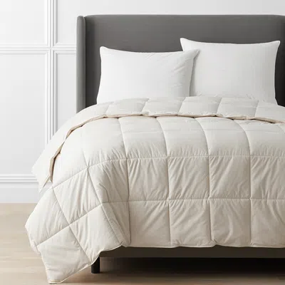 The Company Store All Seasons Wool Comforter In Ivory